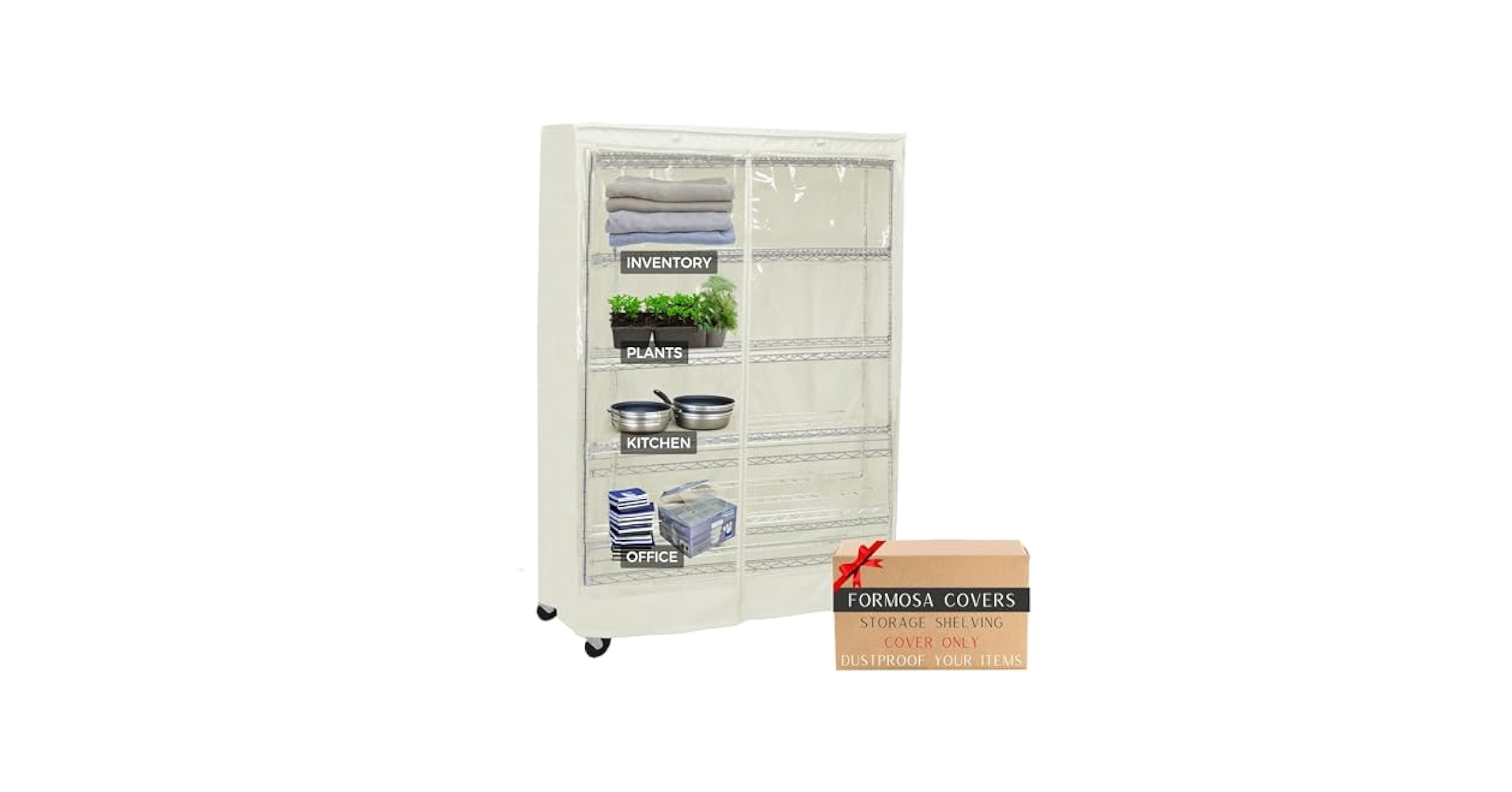 置物 cilo(daizu489) Amazon.com: Formosa Covers Premium Clear Front Wire Shelf